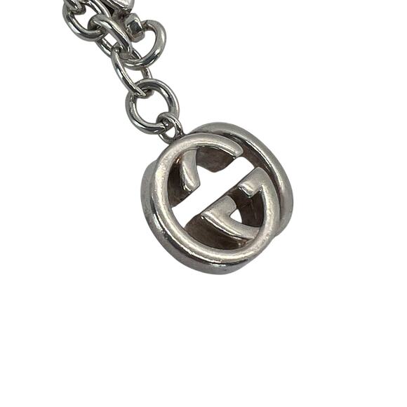 Gucci GG Sterling Silver Charm Bracelet - Picture 9 of 9